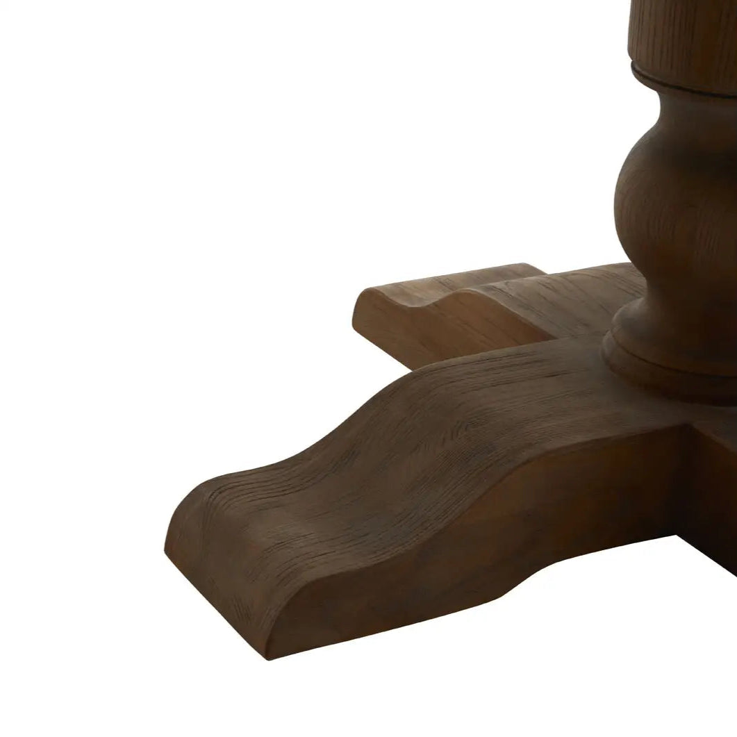 REGINA STUDIO Louis Round Dining Table in Solid Oak
