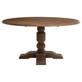 REGINA STUDIO Louis Round Dining Table in Solid Oak