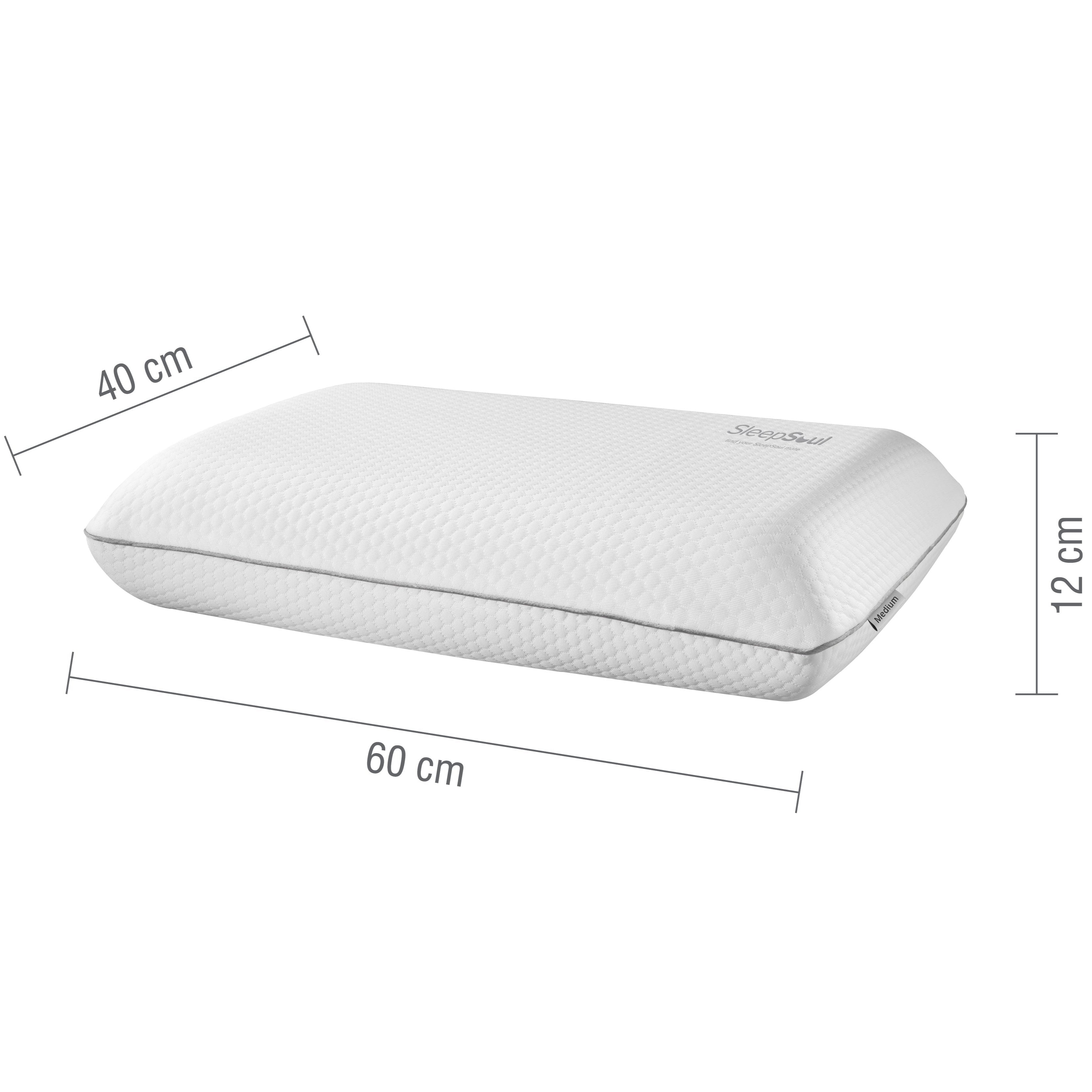 SLEEPSOUL Antibacterial Cool Touch Dual Pillow