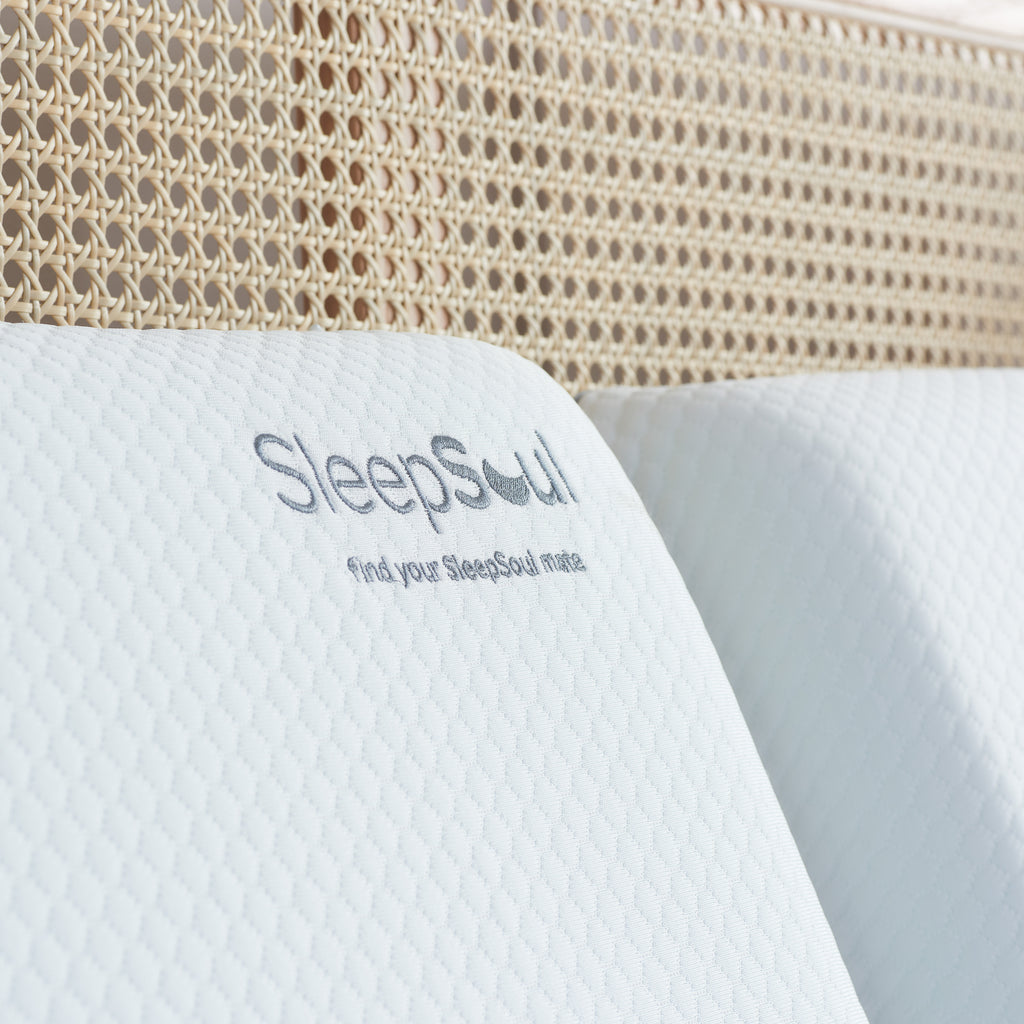 SLEEPSOUL Antibacterial Cool Touch Dual Pillow