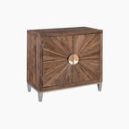 TRAMPOLINE Mode Rustic Reclaimed Wood Two-Door Sideboard/Cabinet