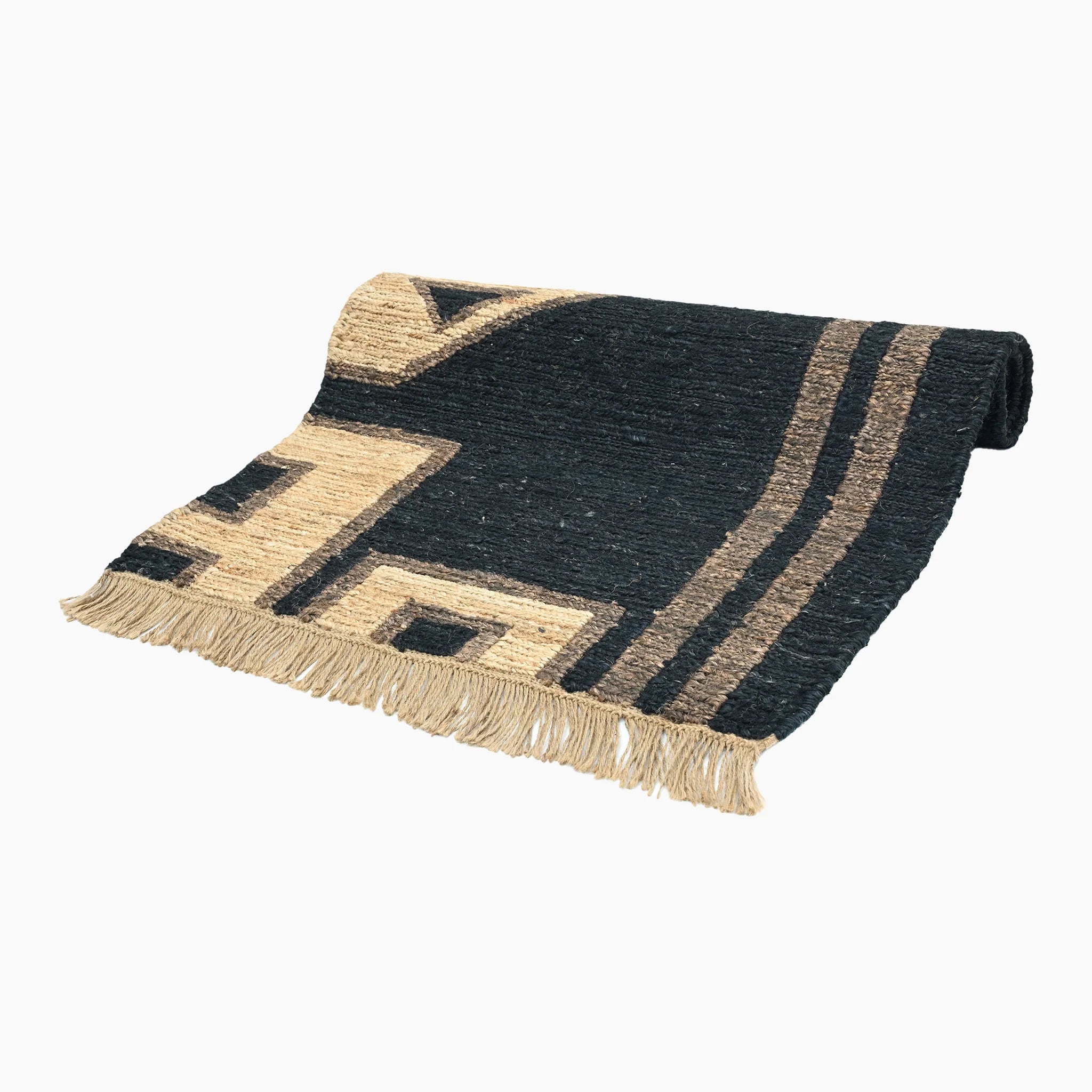 TRAMPOLINE Vani Hand Woven Large Jute Rug, 230x160 cm