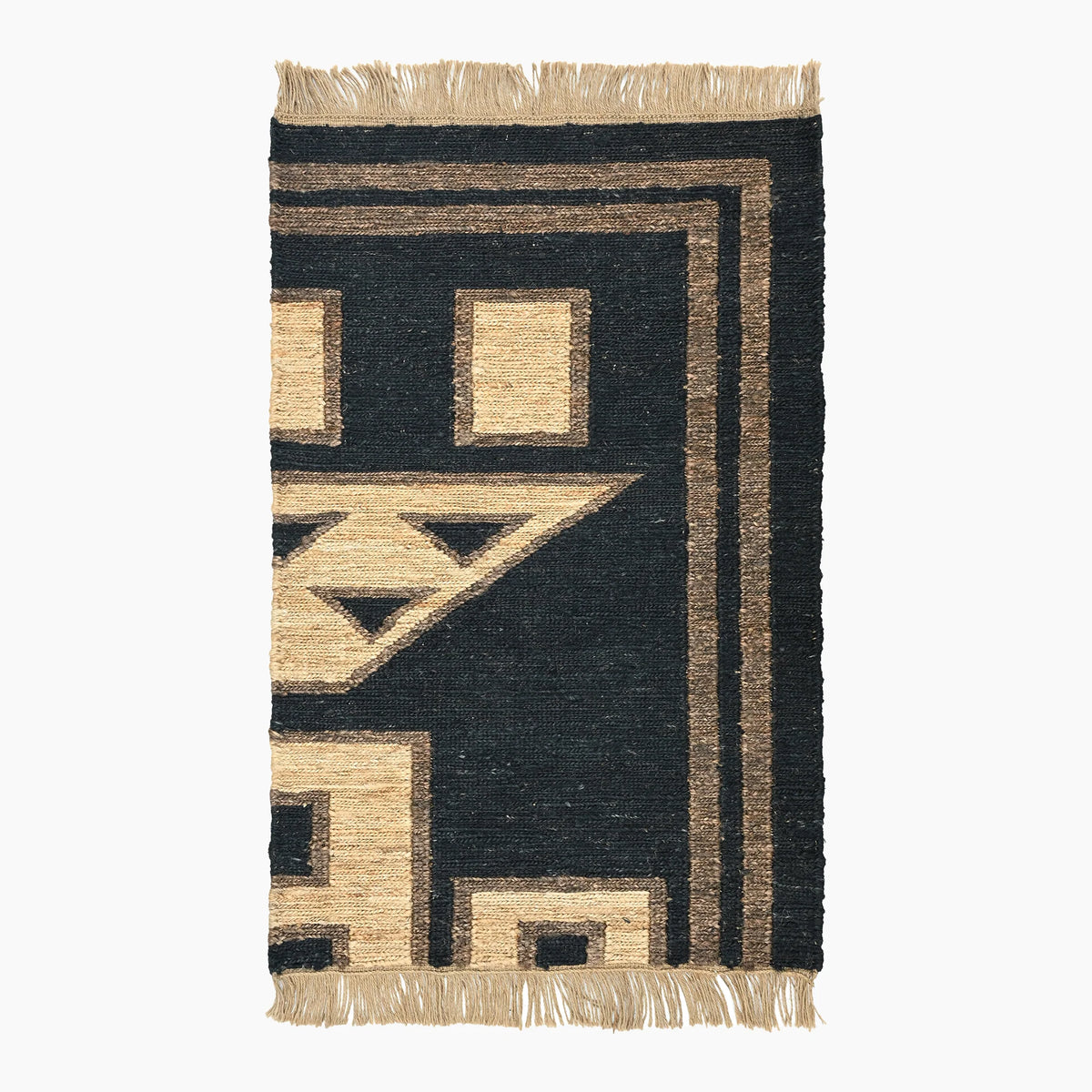 TRAMPOLINE Vani Hand Woven Large Jute Rug, 230x160 cm
