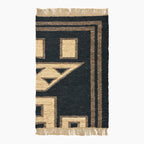 TRAMPOLINE Vani Hand Woven Large Jute Rug, 230x160 cm