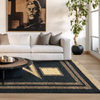 TRAMPOLINE Vani Hand Woven Large Jute Rug, 230x160 cm