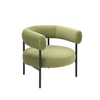 TWENTY10 DESIGNS Eclipse Eco-Friendly Occasional Chair in Olive Green, 82 x 68 x 66 cm