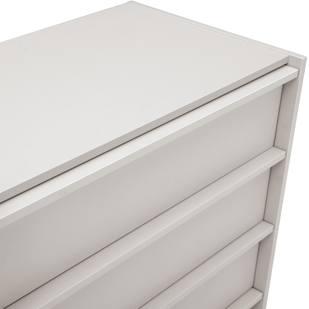 TWENTY10 DESIGNS Everyday Living Collection Albion 4-Drawer Chest of Drawers, Stone, 80 x 45 x 80 cm