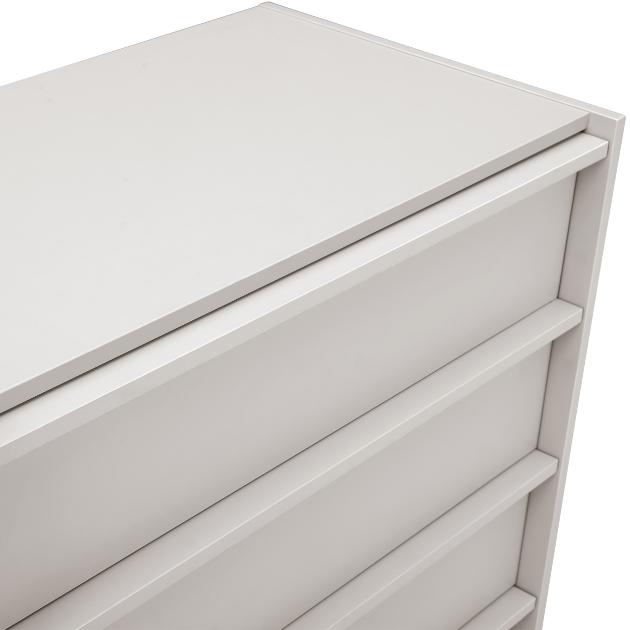 TWENTY10 DESIGNS Everyday Living Collection Albion 4-Drawer Chest of Drawers, Stone, 80 x 45 x 80 cm