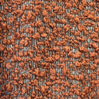 TWENTY10 DESIGNS Everyday Living Collection Eclipse Eco-Friendly Occasional Chair in Burnt Orange & Grey Boucle, 82 x 68 x 66 cm