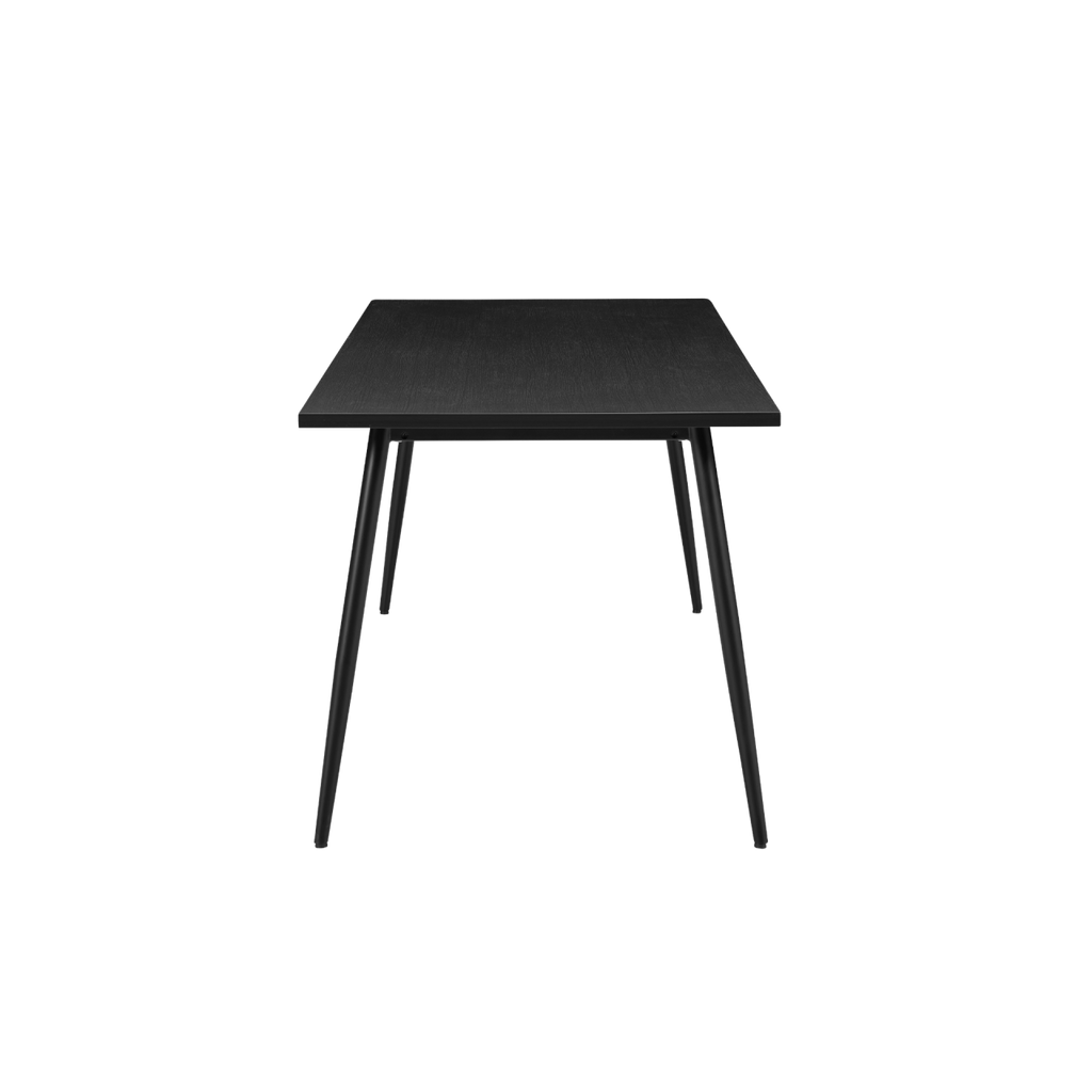 TWENTY10 DESIGNS Everyday Living Collection Horizon Large Dining Table in Black Woodgrain Finish
