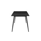 TWENTY10 DESIGNS Everyday Living Collection Horizon Large Dining Table in Black Woodgrain Finish