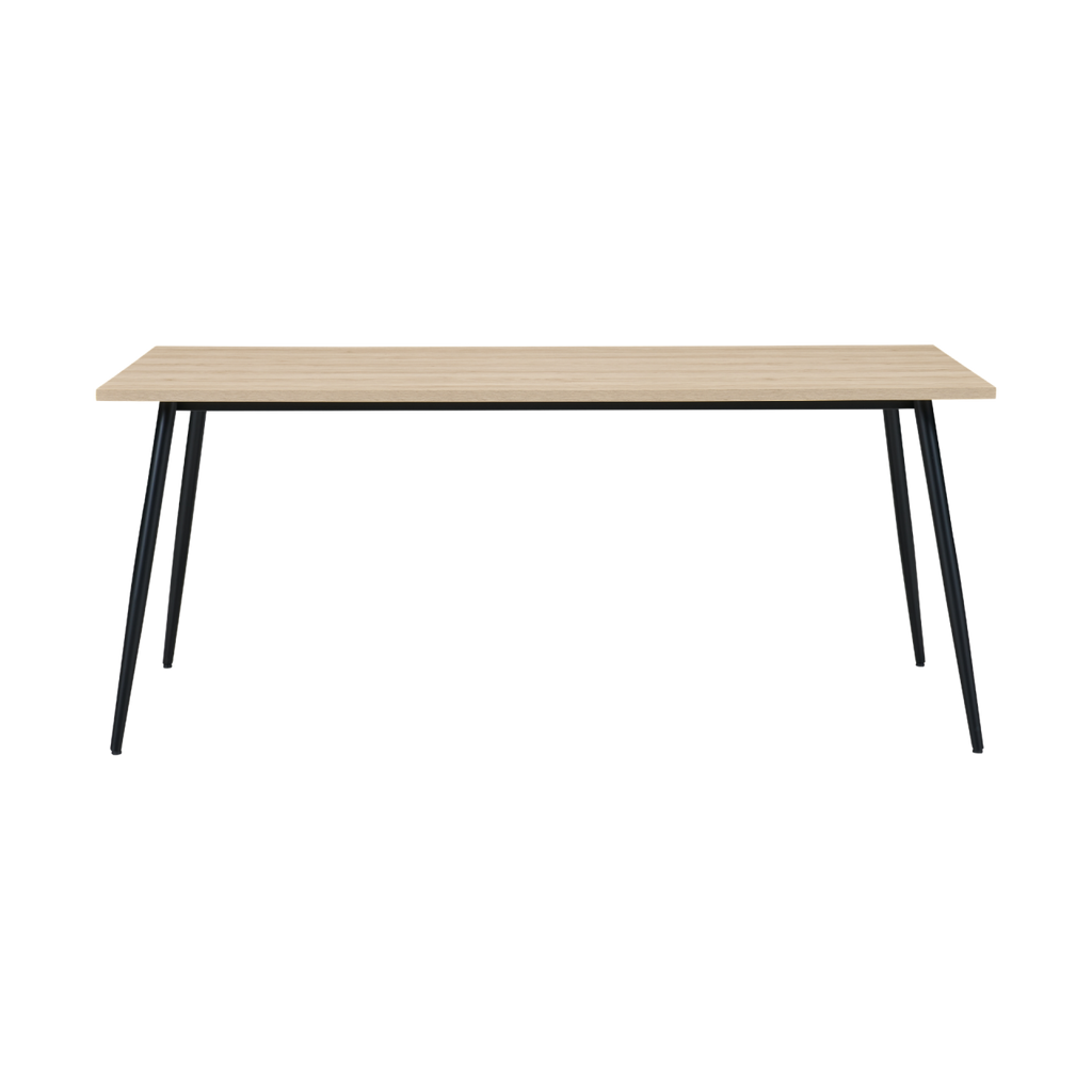 TWENTY10 DESIGNS Everyday Living Collection Horizon Large Dining Table in Oak Woodgrain Finish