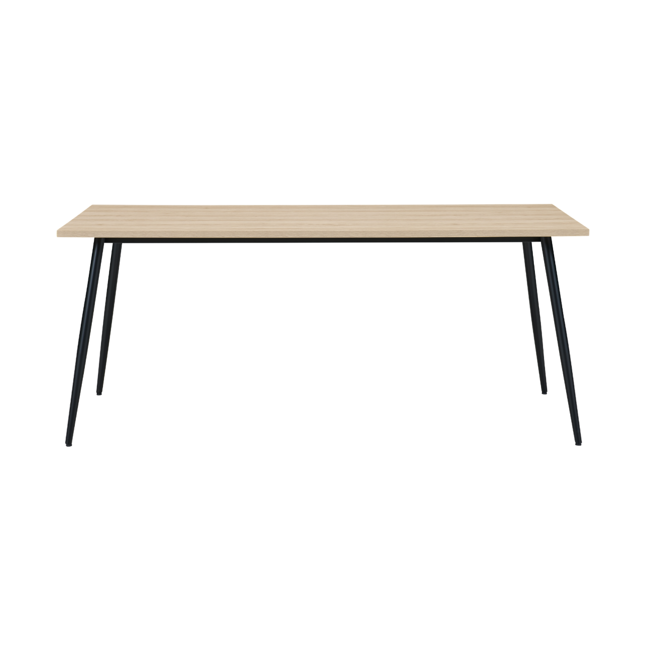 TWENTY10 DESIGNS Everyday Living Collection Horizon Large Dining Table in Oak Woodgrain Finish