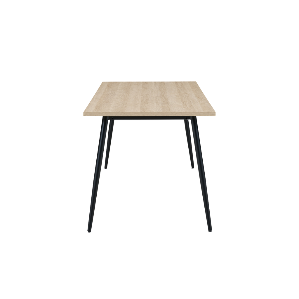 TWENTY10 DESIGNS Everyday Living Collection Horizon Large Dining Table in Oak Woodgrain Finish