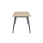 TWENTY10 DESIGNS Everyday Living Collection Horizon Large Dining Table in Oak Woodgrain Finish
