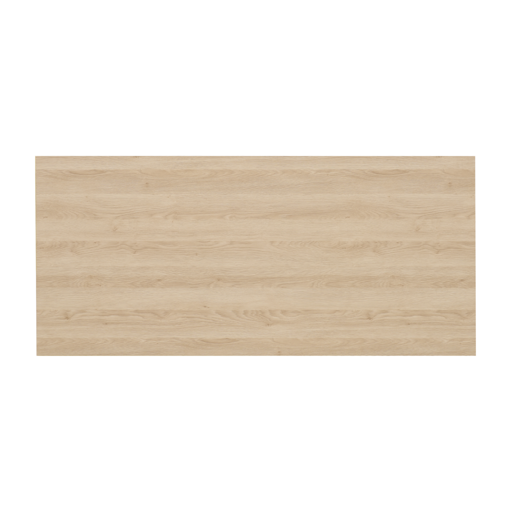 TWENTY10 DESIGNS Everyday Living Collection Horizon Large Dining Table in Oak Woodgrain Finish