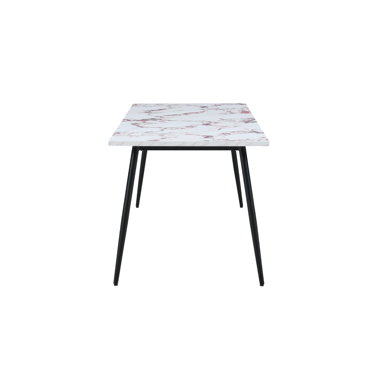 TWENTY10 DESIGNS Everyday Living Collection Horizon Large Dining Table in Violetta Marble Effect