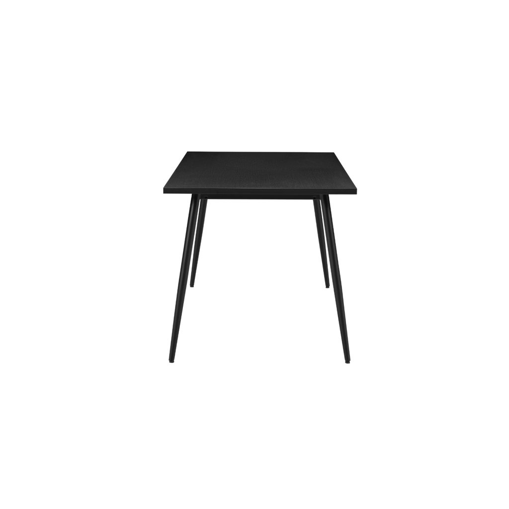TWENTY10 DESIGNS Everyday Living Collection Horizon Medium Dining Table in Black Woodgrain Finish