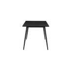 TWENTY10 DESIGNS Everyday Living Collection Horizon Medium Dining Table in Black Woodgrain Finish