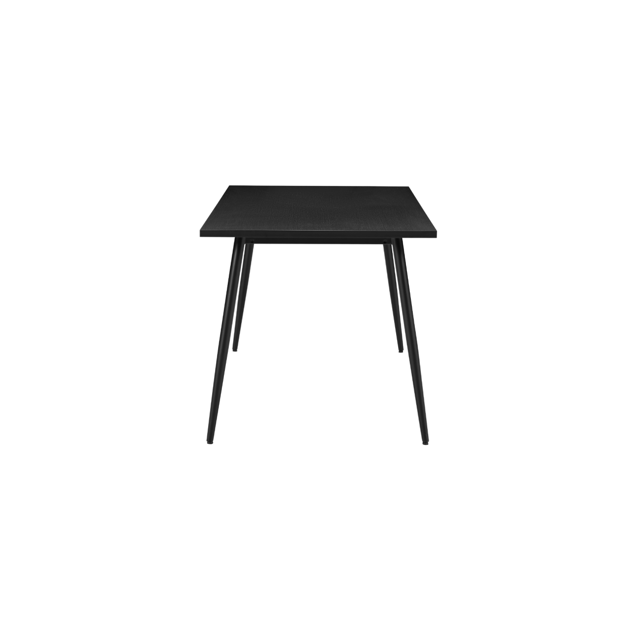 TWENTY10 DESIGNS Everyday Living Collection Horizon Medium Dining Table in Black Woodgrain Finish