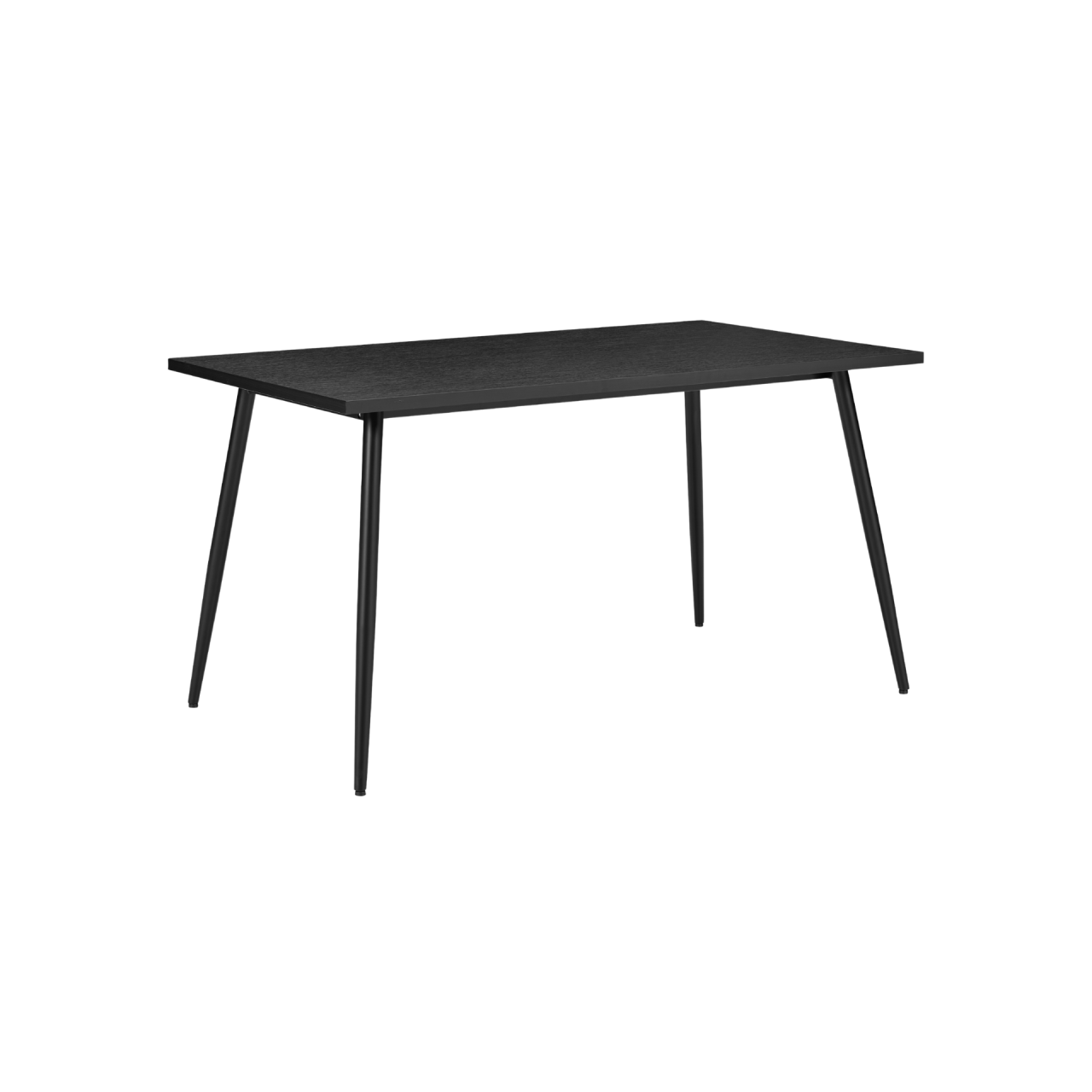 TWENTY10 DESIGNS Everyday Living Collection Horizon Medium Dining Table in Black Woodgrain Finish