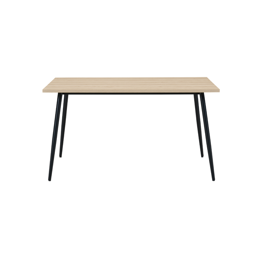 TWENTY10 DESIGNS Everyday Living Collection Horizon Medium Dining Table in Oak Woodgrain Finish