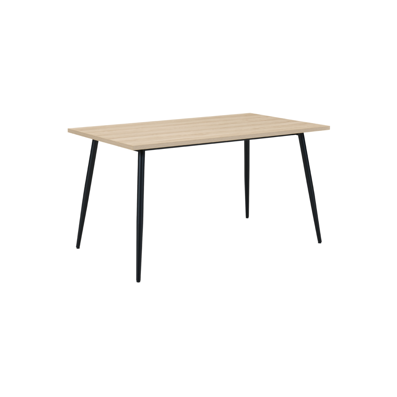 TWENTY10 DESIGNS Everyday Living Collection Horizon Medium Dining Table in Oak Woodgrain Finish