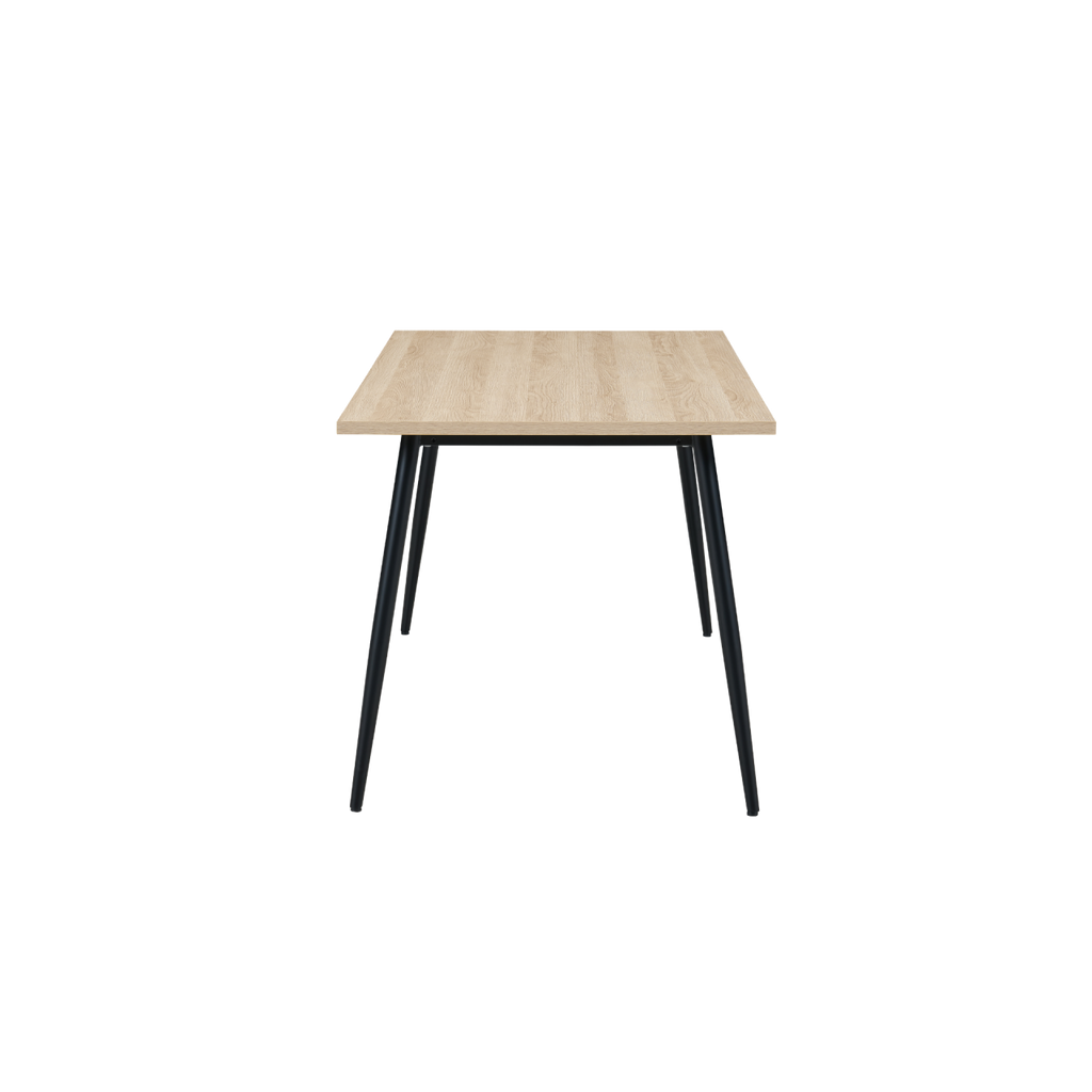 TWENTY10 DESIGNS Everyday Living Collection Horizon Medium Dining Table in Oak Woodgrain Finish