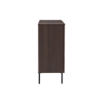TWENTY10 DESIGNS Everyday Living Collection Luna 3-Drawer Chest of Drawers, Espresso Woodgrain Finish