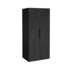 TWENTY10 DESIGNS Everyday Living Collection Luna Wardrobe, Black Woodgrain Finish