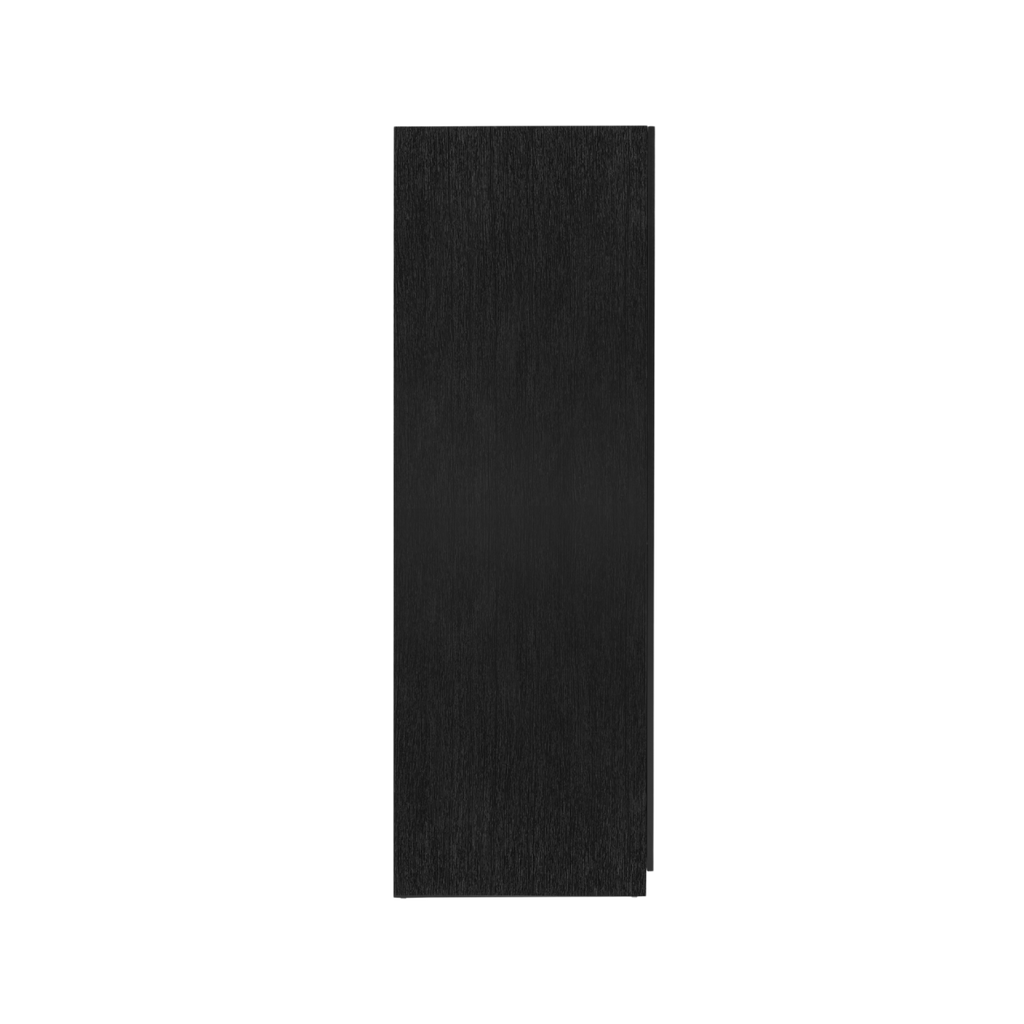 TWENTY10 DESIGNS Everyday Living Collection Luna Wardrobe, Black Woodgrain Finish