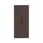 TWENTY10 DESIGNS Everyday Living Collection Luna Wardrobe, Espresso Woodgrain Finish