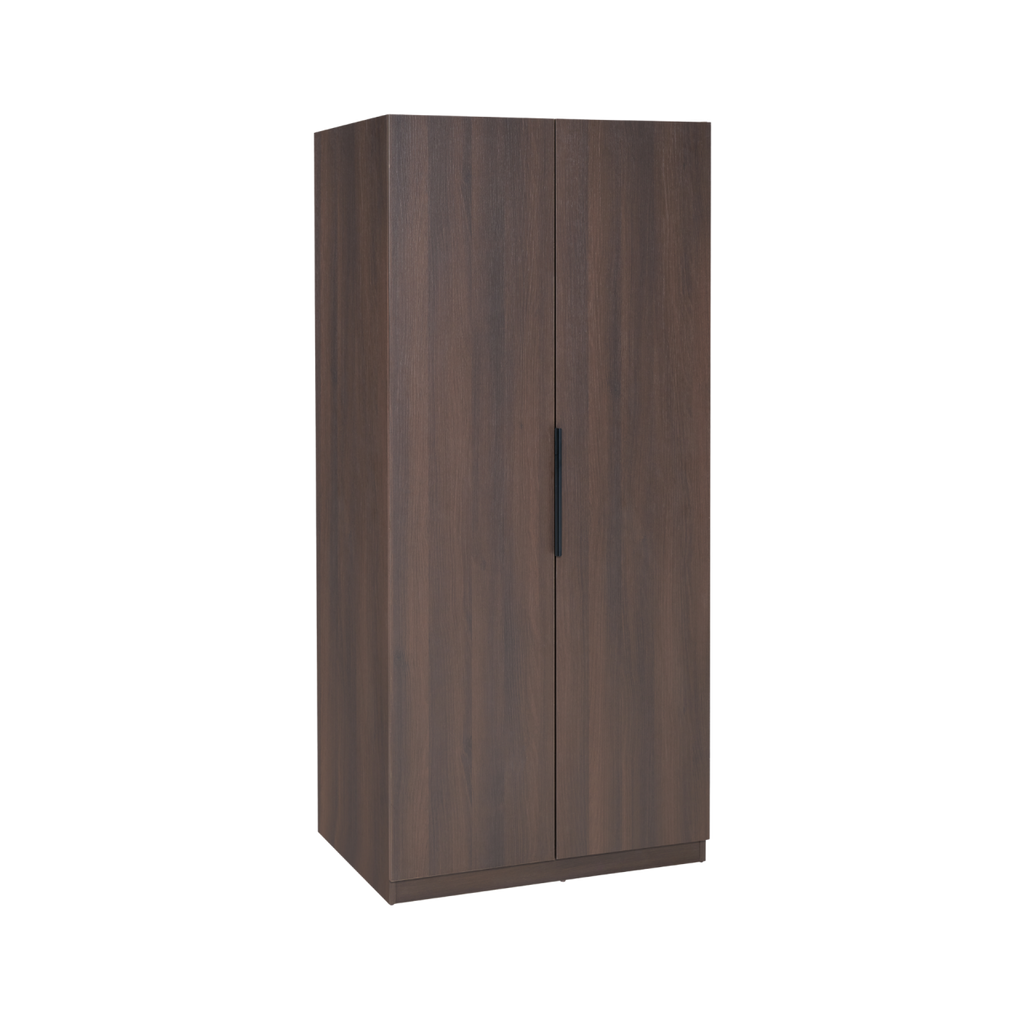 TWENTY10 DESIGNS Everyday Living Collection Luna Wardrobe, Espresso Woodgrain Finish