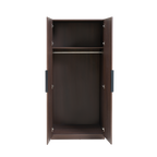 TWENTY10 DESIGNS Everyday Living Collection Luna Wardrobe, Espresso Woodgrain Finish