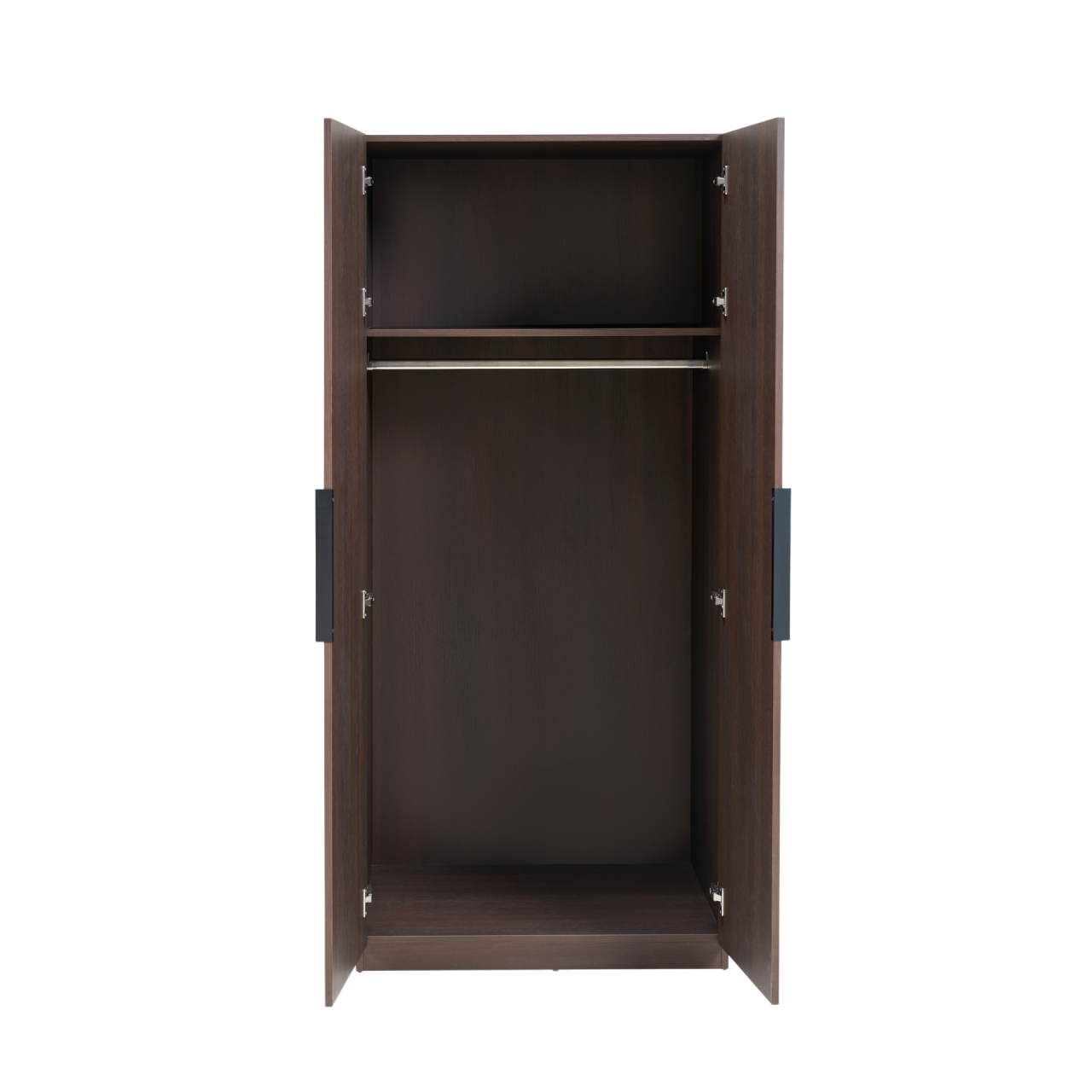 TWENTY10 DESIGNS Everyday Living Collection Luna Wardrobe, Espresso Woodgrain Finish