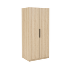 TWENTY10 DESIGNS Everyday Living Collection Luna Wardrobe, Oak Woodgrain Finish