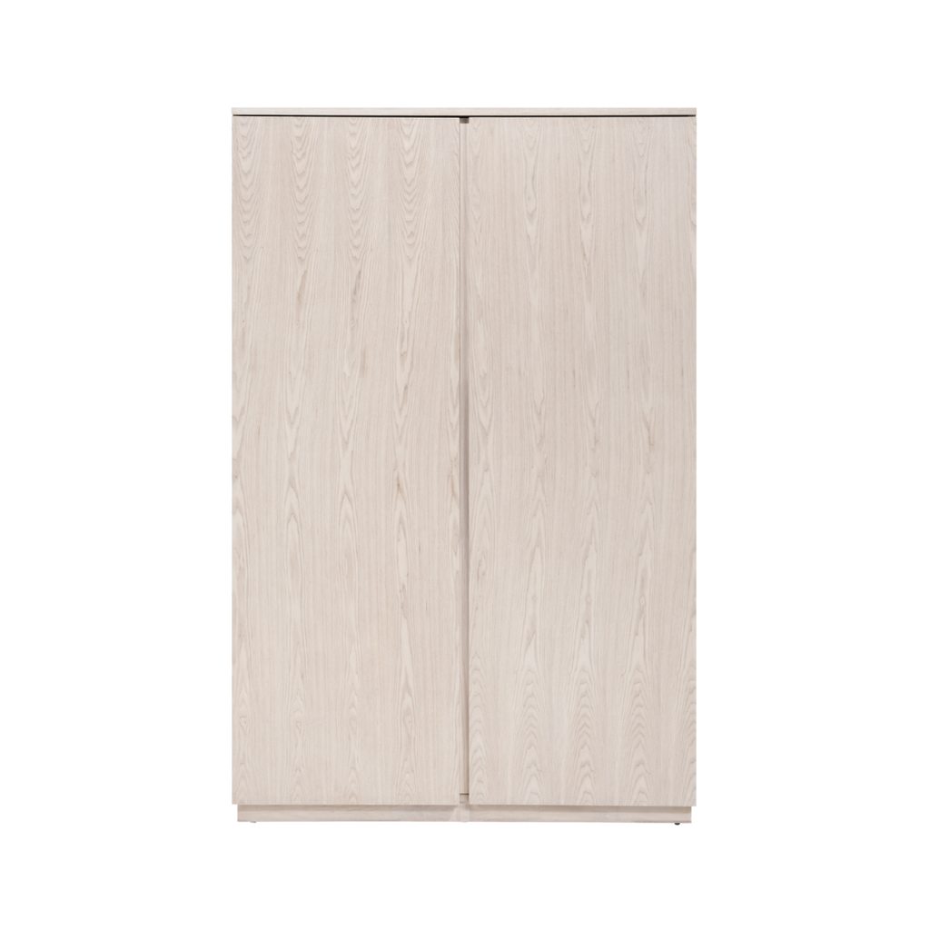 TWENTY10 DESIGNS Everyday Living Collection Whisper Wardrobe, Eco-Friendly, Whitewashed Oak Finish