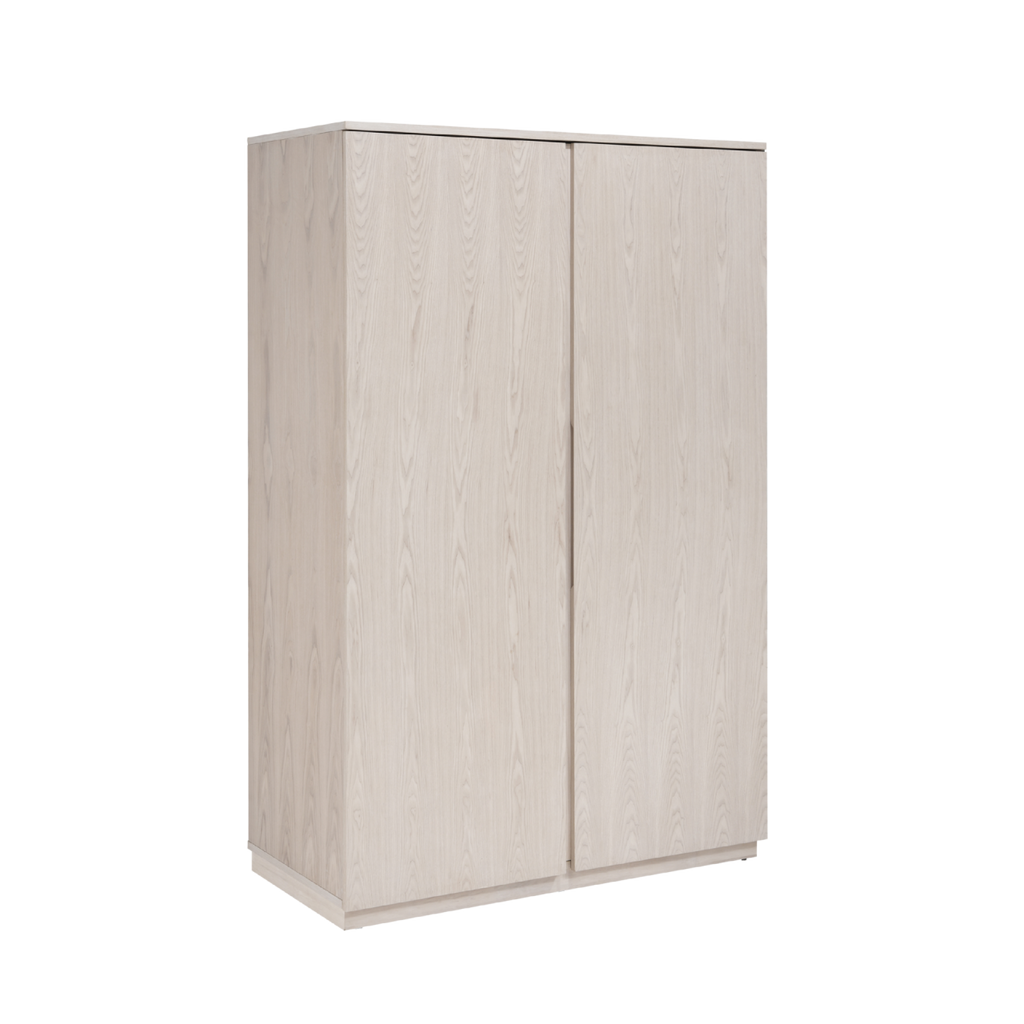 TWENTY10 DESIGNS Everyday Living Collection Whisper Wardrobe, Eco-Friendly, Whitewashed Oak Finish