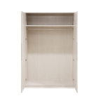 TWENTY10 DESIGNS Everyday Living Collection Whisper Wardrobe, Eco-Friendly, Whitewashed Oak Finish