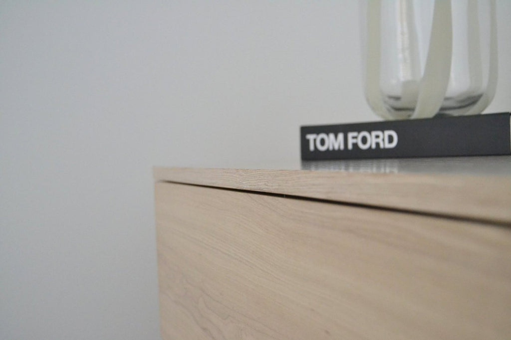 TWENTY10 DESIGNS Whisper 3-Drawer Chest of Drawers, Eco-Friendly, Whitewashed Oak Finish, 85 x 45 x 80 cm