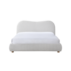 TWENTY10 Designs Eco-Friendly Wave DOUBLE Bed in Natural Weave, 159 x 210 x 101 cm