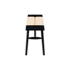 TWENTY10 Elder Bench in Black Ash with Rope Detail, 120cm