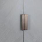TWENTY10 Lilly Wardrobe, Grey Oak Veneer, Chevron Motif