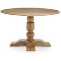 REGINA STUDIO Louis Round Dining Table in Solid Light Oak