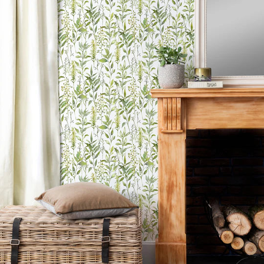 VOYAGE MAISON Aberduna 1.4m Wide Width Wallpaper, Linen
