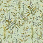 VOYAGE MAISON Aberduna 1.4m Wide Width Wallpaper, Sage