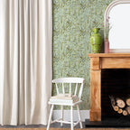 VOYAGE MAISON Aberduna 1.4m Wide Width Wallpaper, Sage