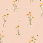 VOYAGE MAISON Allimore 1.4m Wide Width Wallpaper, Apricot