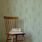VOYAGE MAISON Allimore 1.4m Wide Width Wallpaper, Sage