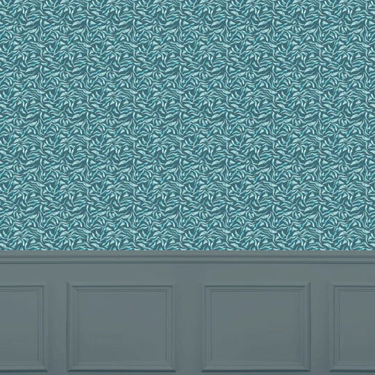 VOYAGE MAISON Balaya 1.4m Wide Width Wallpaper, Teal
